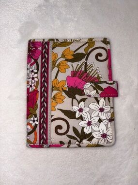 Vera Bradley Passport Wallet in the retired Tea Garden pattern
